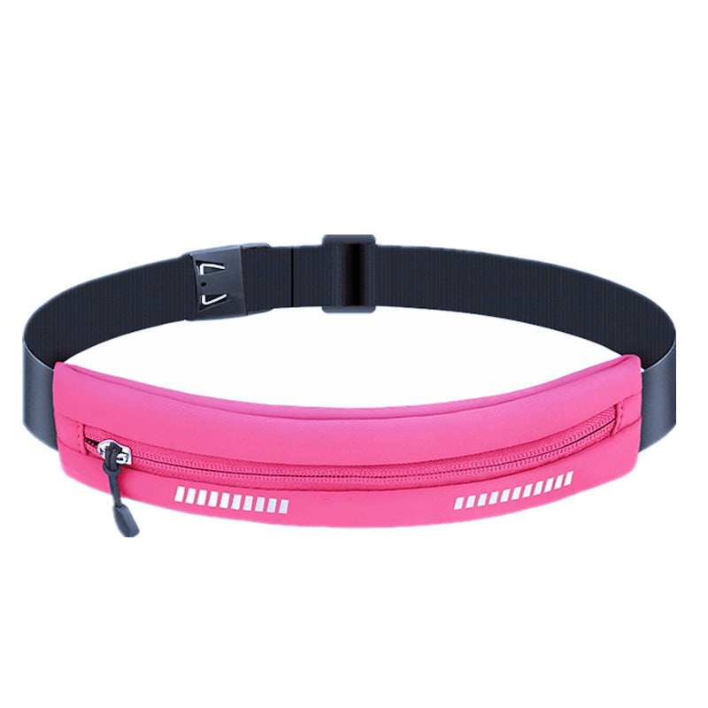Reflection Fanny Pack Outdoor Sports Water Resistant Polyester Waist Bag