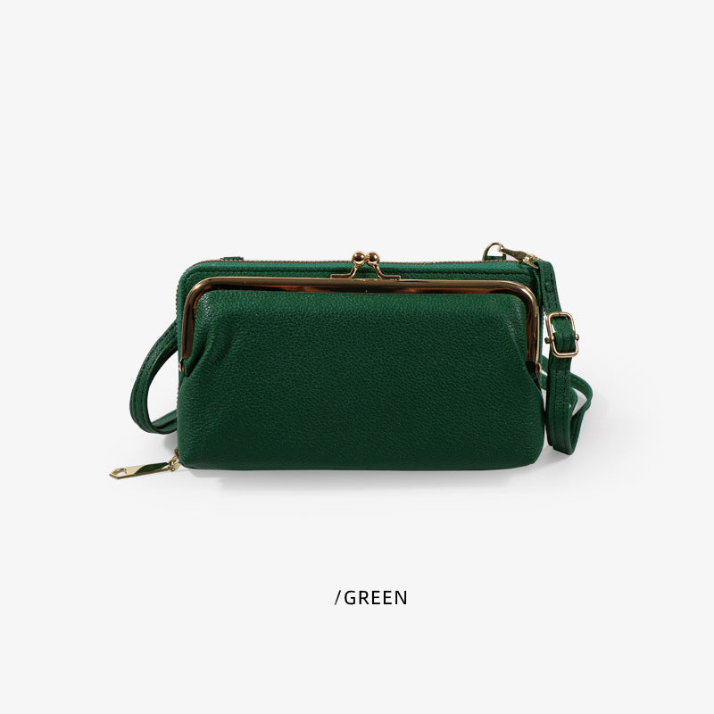 PU Leather Cell Phone Purse Bag Small Crossbody Bag Mini Messenger Bag Wallet Bag Shoulder Handbag