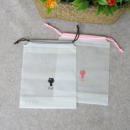 11.9 x 15.8" Double Drawstring Pouch Waterproof Candy Jewelry Party Wedding Favor Present Bag