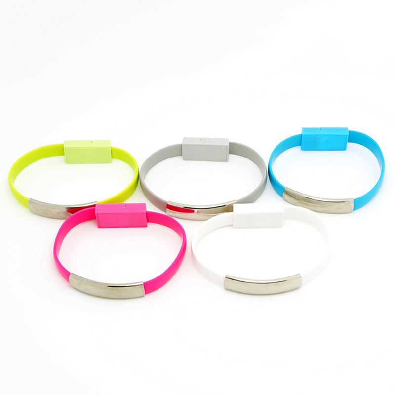 Type A to To Type C Cable Wrist Bracelet