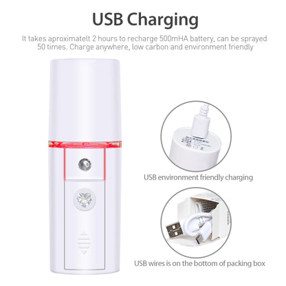 Portable Face Steamer Mist Hydration Spray