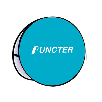 5' Pop Up Banner Display Stand Floor Sign Circle Display Round Banner