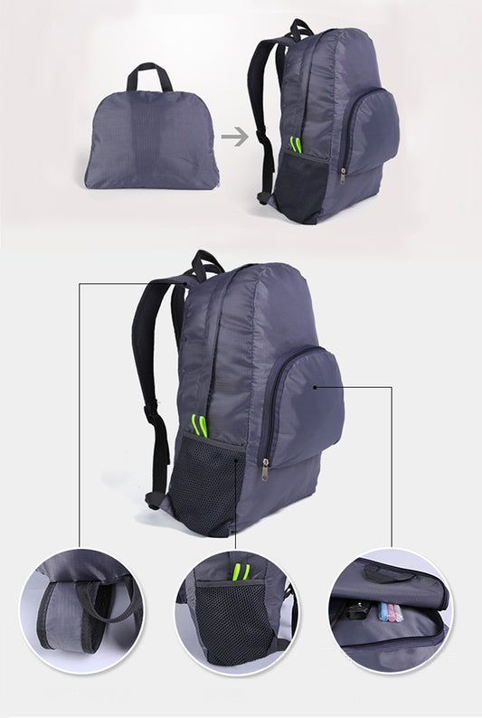 Water-resistant Foldable Back Bag
