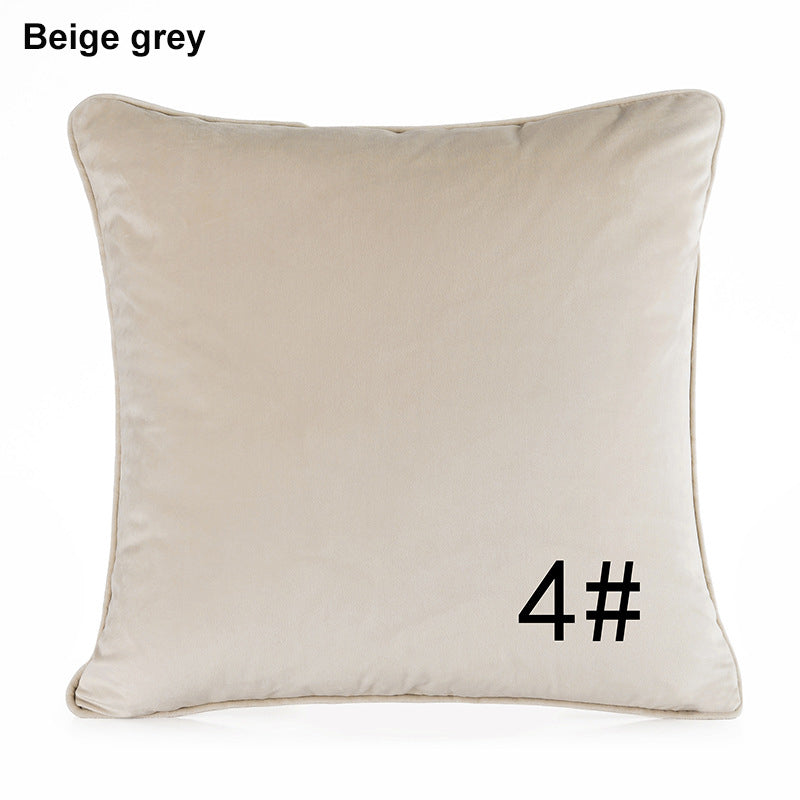 Full Printed 19.7 x 19.7" Premium Square Dutch Velvet Throw Pillowcase With Hidden Zipper