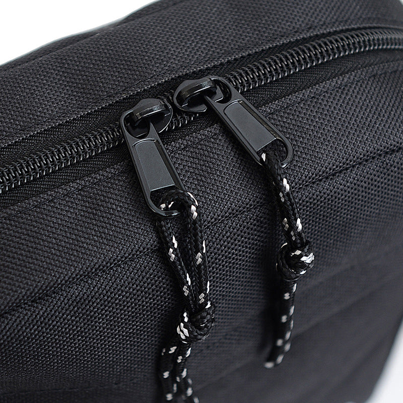 Mens Oxford Crossbody Bag Sling Bag Chest Shoulder Messenger Bag Mini Backpack