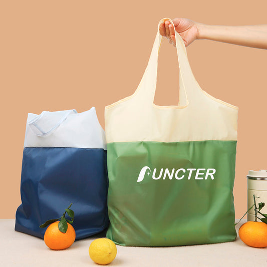 Folding Polyester Tote Shopping Bag