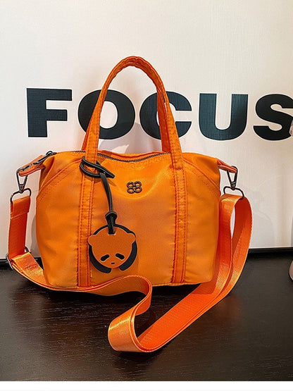 Nylon Grocery Shopping Tote Bag Single Shoulder Bag Cross Body Bag Sport Bag