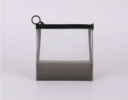 Portable Clear Makeup Pouch 5.90''L 5.67''W 1.57''H
