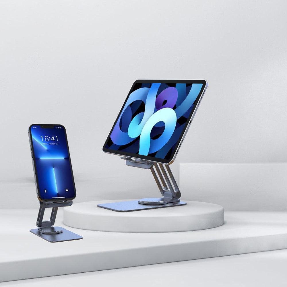 Rotatable Aluminum Alloy Cell Phone Holder Stand Foldable Phone Stand