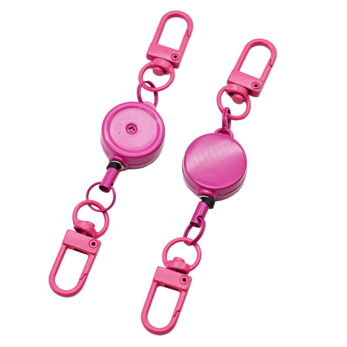 Metal Retractable Pull Badge ID Badge Keychain