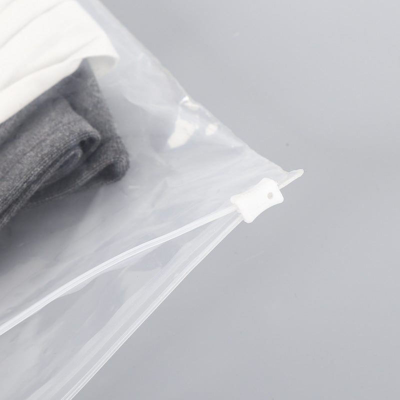 7.5 x 8" Transparent Storage Bag Waterproof Zip-Lock Resealable Pouch(Customized Size)