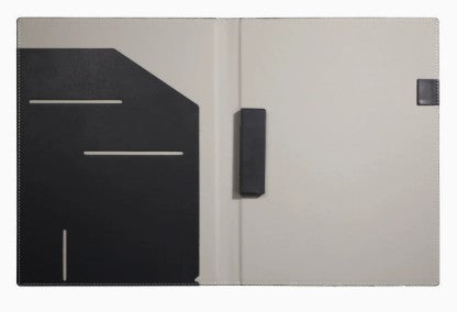 A4 Multi-Functional PU Document Organizer Folder W/Pen Loop