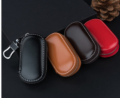 PU Car Key Sleeve w/Zipper