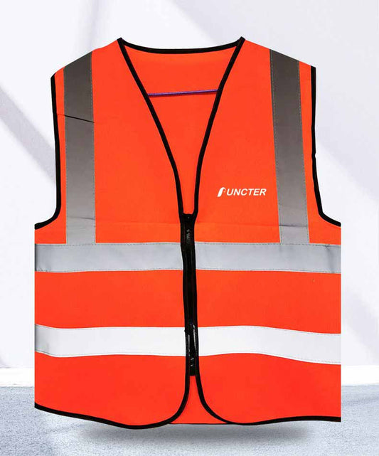 Safety Vest w/Reflective Stripes