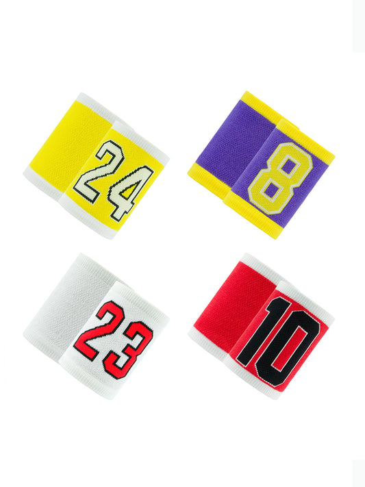 Basketball Cotton Wristband Sport Wrist Band