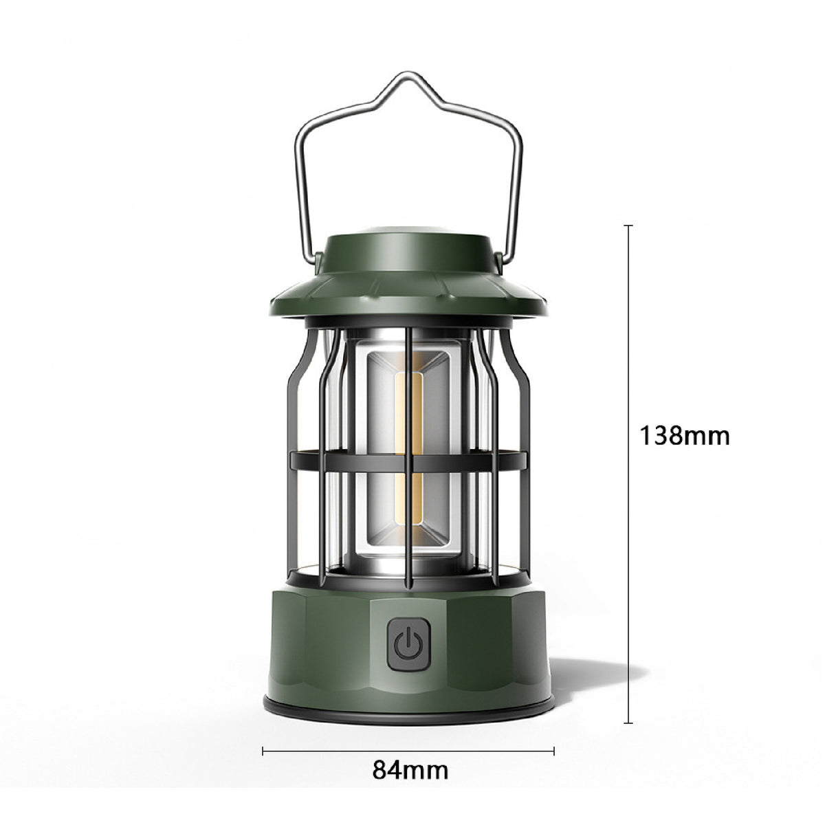 Rechargeable Camping Lantern Compact Design Portable Waterproof LED Light Outdoor Tent Bulb
