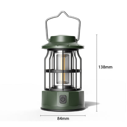Rechargeable Camping Lantern Compact Design Portable Waterproof LED Light Outdoor Tent Bulb