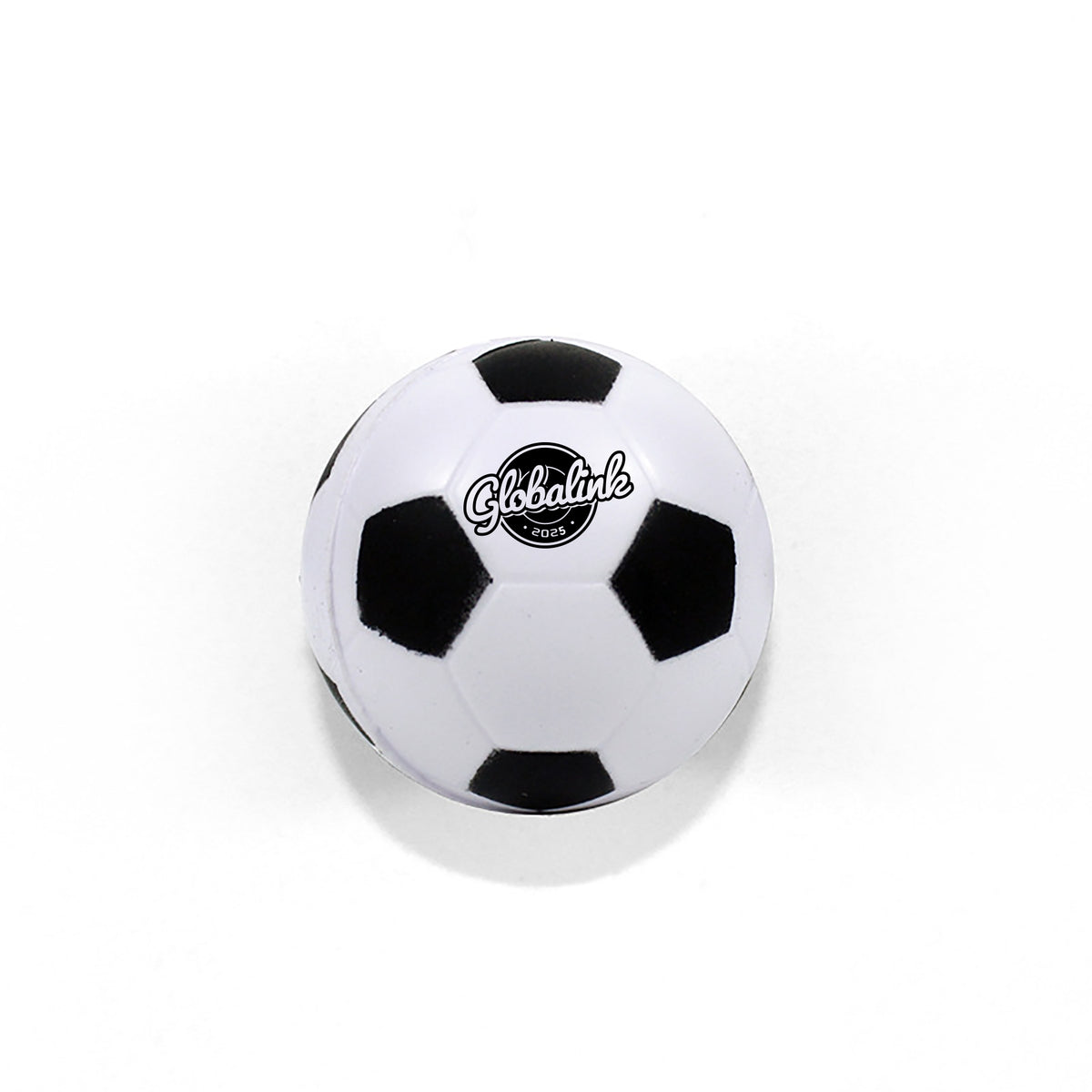 1 1/2" Soccer Shape Premium PU Material Stress Ball