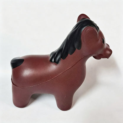 Horse Pressure Ball PU Foam Decompression Toy Horse Shaped Squishy Stress Reliever