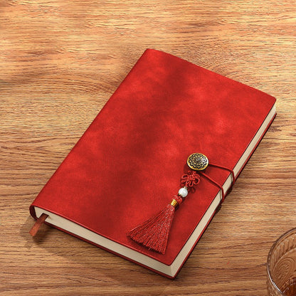 A5 PU Leather-Bound Business Notebook Writing Journal Executive Notebook Meeting Note