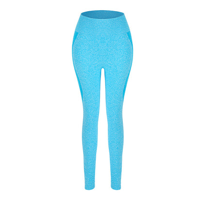 High Waisted Leggings For Women Sport Yoga Pants With Trim