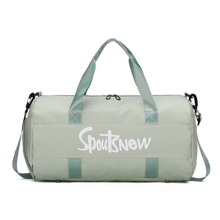 Wet and Dry Separated Oxford Tote Bag Swimming Bag Gym Bag for Beach/Fitness/Travel