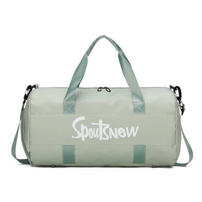 Wet and Dry Separated Oxford Tote Bag Swimming Bag Gym Bag for Beach/Fitness/Travel