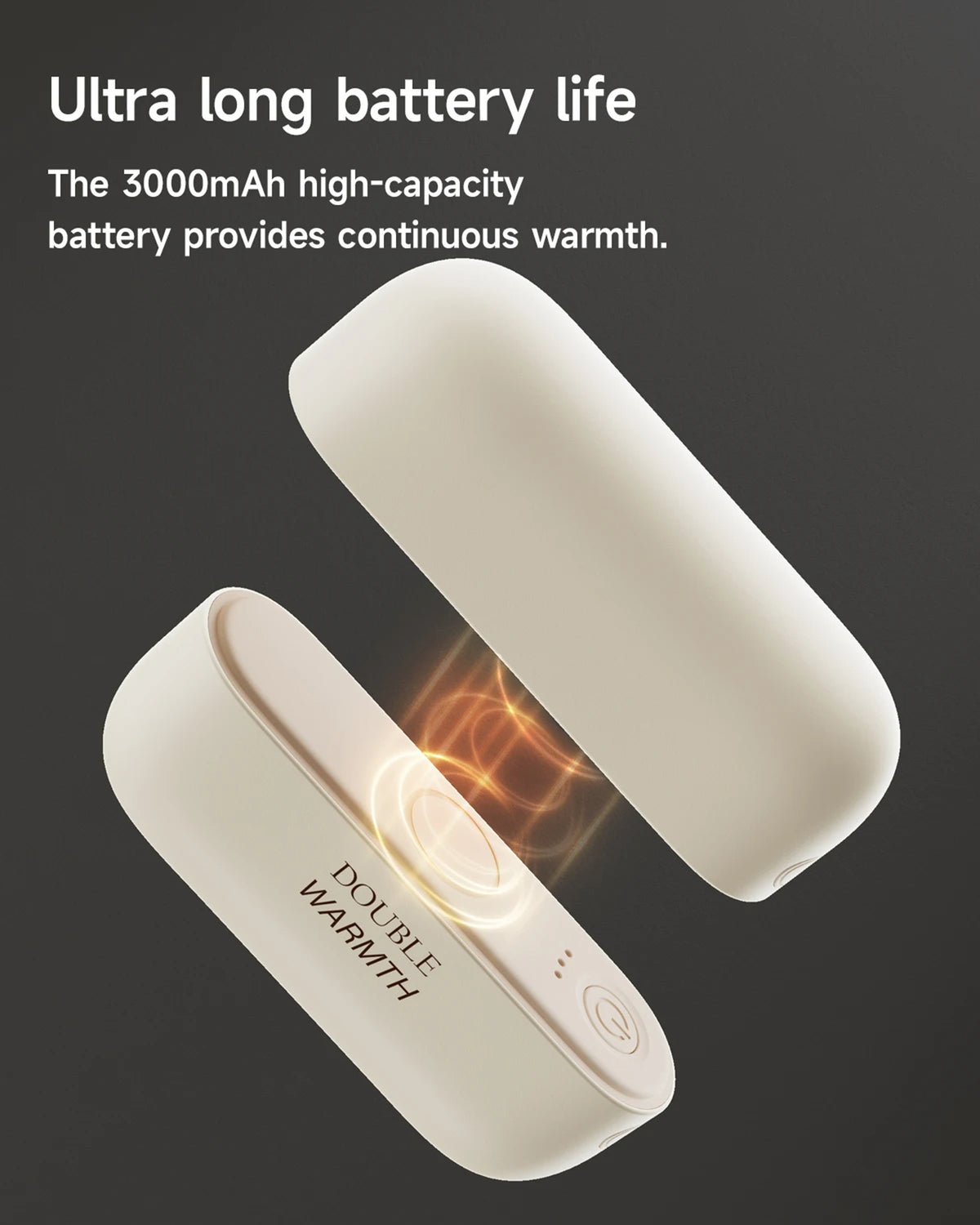 Magnetic 2 Packs Electric Hand Warmers 6000mAh