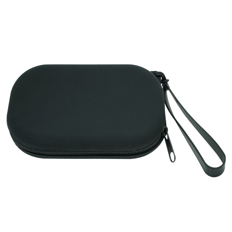 Multi Purpose Organizer Bag Portable Silicone Zippered Makeup Bag With Strap