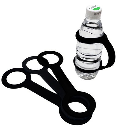 Adjustable Water Bottle Holder Strap Black