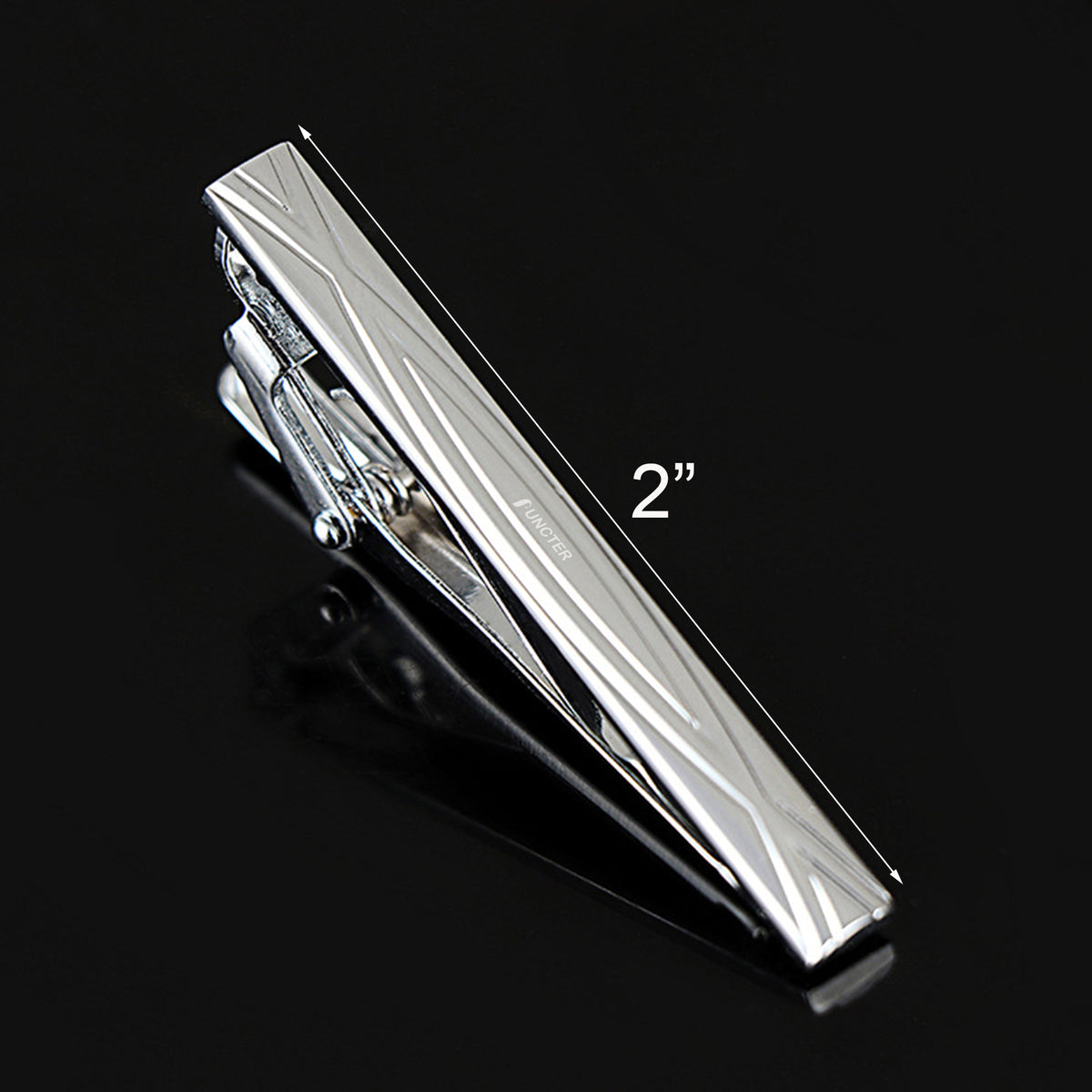 2" L Necktie Clip Tie Bar for Men's Skiny Necktie-#20