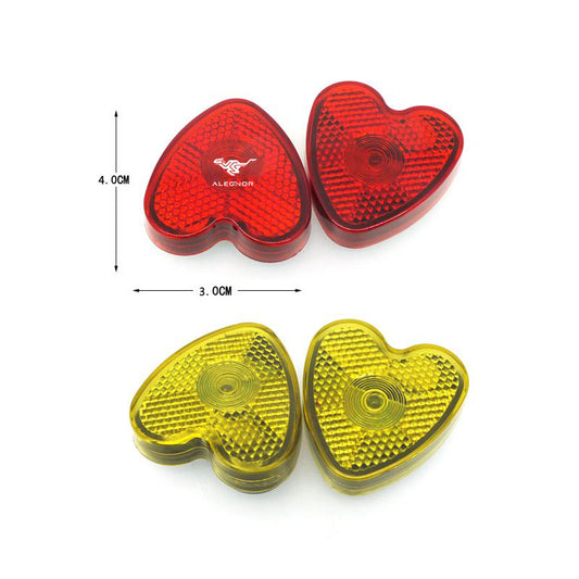 Heart Shaped LED Light/Signal Lamp 40 x 30 x 11 mm