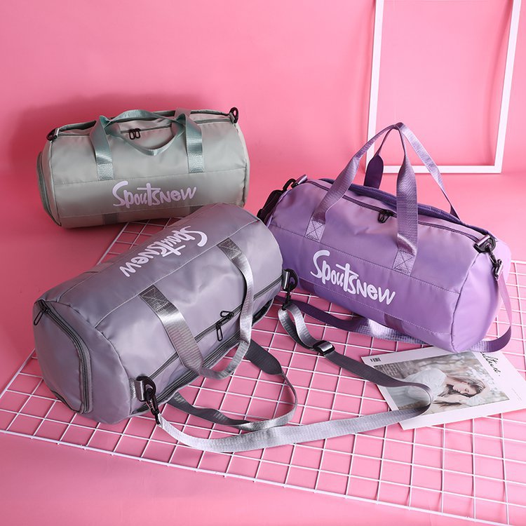 Wet and Dry Separated Oxford Tote Bag Swimming Bag Gym Bag for Beach/Fitness/Travel