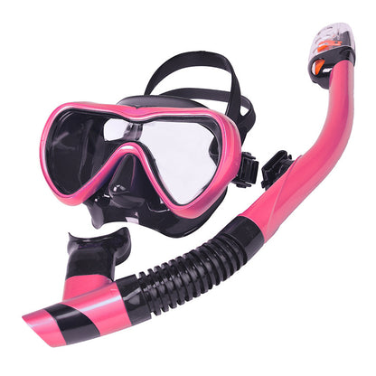 Silicone Snorkel W/Lunette Set
