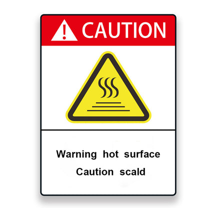 Rectangle Shape Heat Sensitive Sticker/Color Change Sticker/Temperature Sensing Sticker
