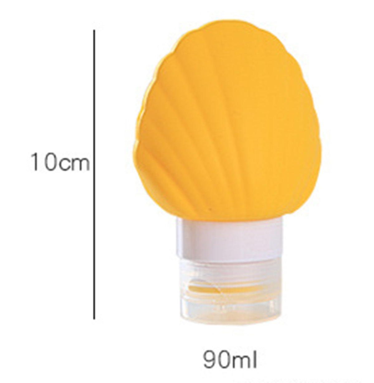 3 OZ Silicone Travel Split Bottles, Leak Proof Refillable Portable Squeeze Empty Accessories