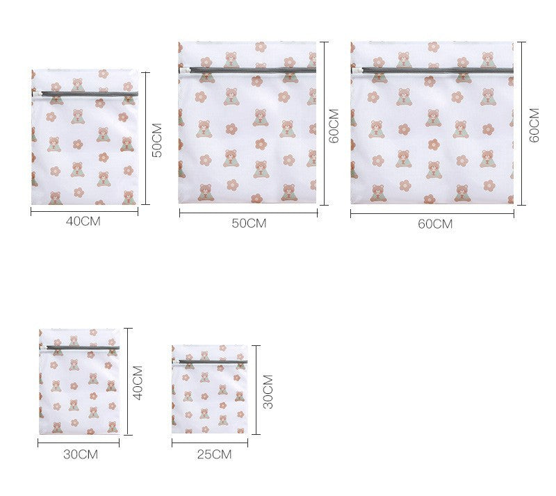 12x16" Zippered Fine Mesh Laundry Bags Laundry Wash Bags for Delicates-Digital Printing