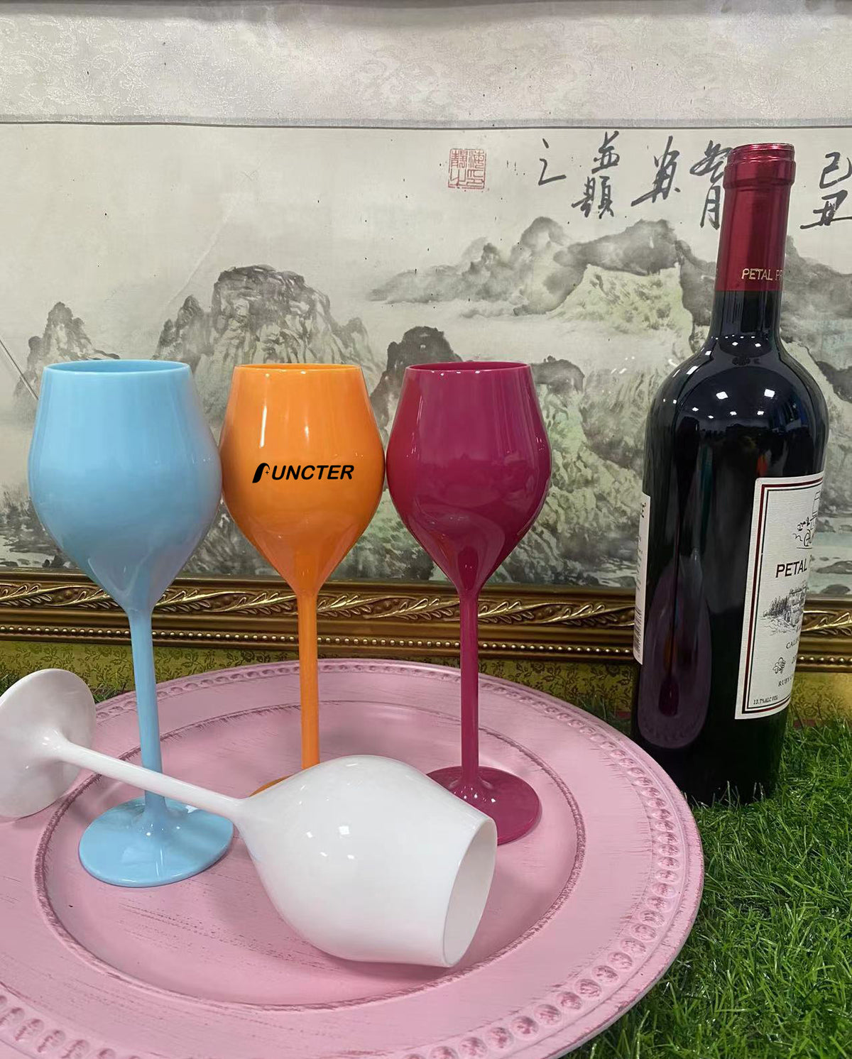 4.4 Oz. Plastic Wine Glasses