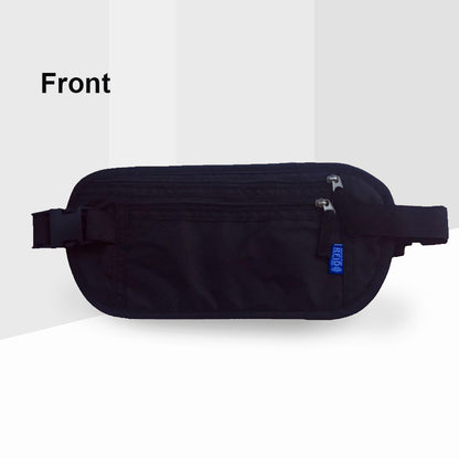 RFID Anti-theft And Anti-scanning Sport Fanny bag Polyester Waist Bag