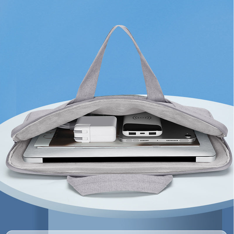 15" Laptop Bag Water Resistant Oxford Laptop Sleeve With Carrying Handle With Shoulder Strap