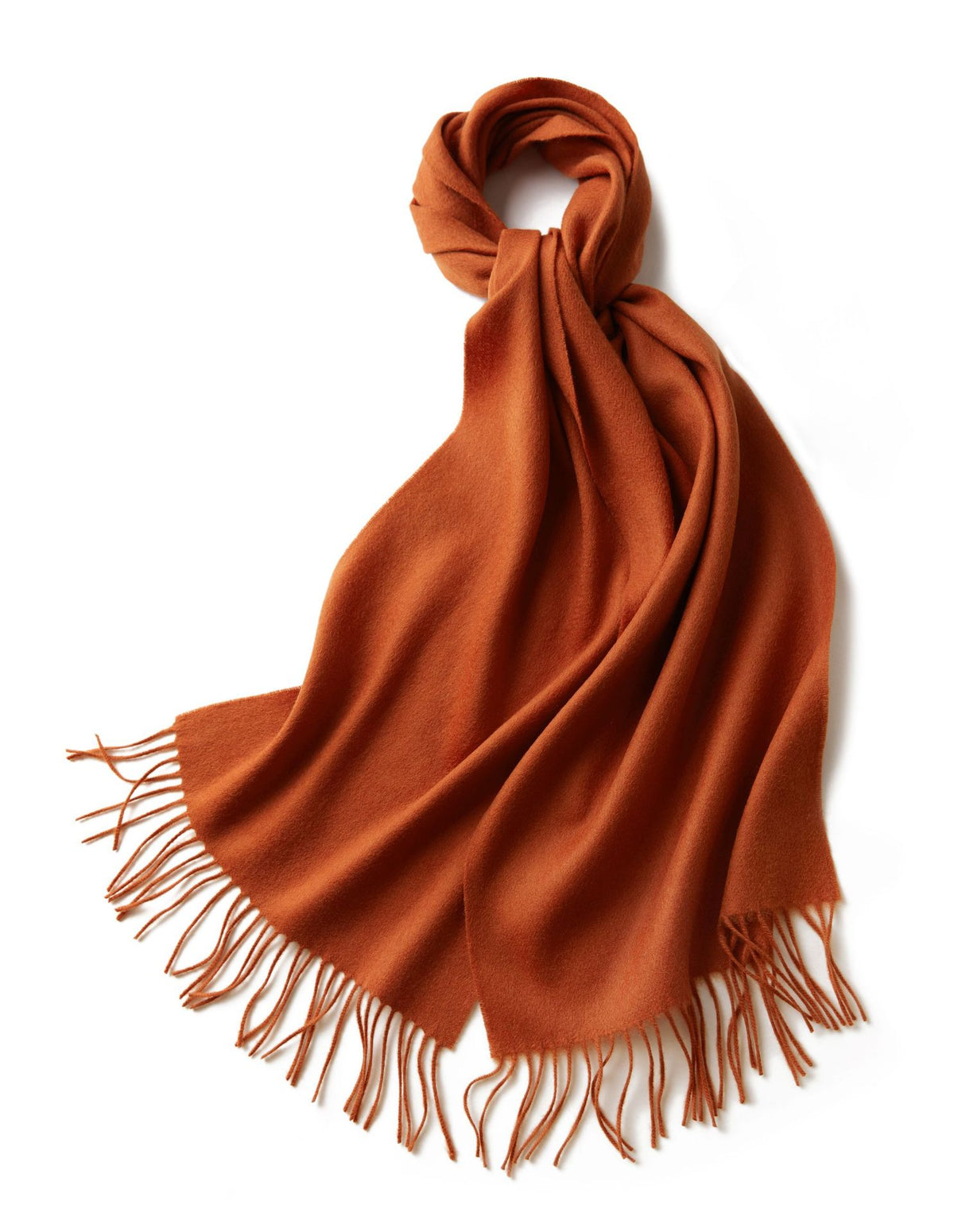 71" 100% Lamb Wool Plain Scarf Warm Autumn Winter Scarf Solid Color Fringed Wool Scarf