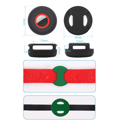 Holder for Dog Collar Silicone Case Cover for Pet Collar Loop
