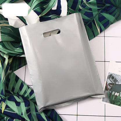 9"x12" 2.4mil Merchandise Bag W/ Die Cut Handle for Boutique Bag Shopping Clothes Packaging Bag