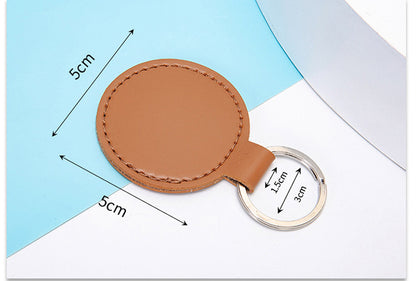 PU Leather Keychain for Car Home Key Ring Strap Holder Lanyard Women Men Universal Key Fob Keychain