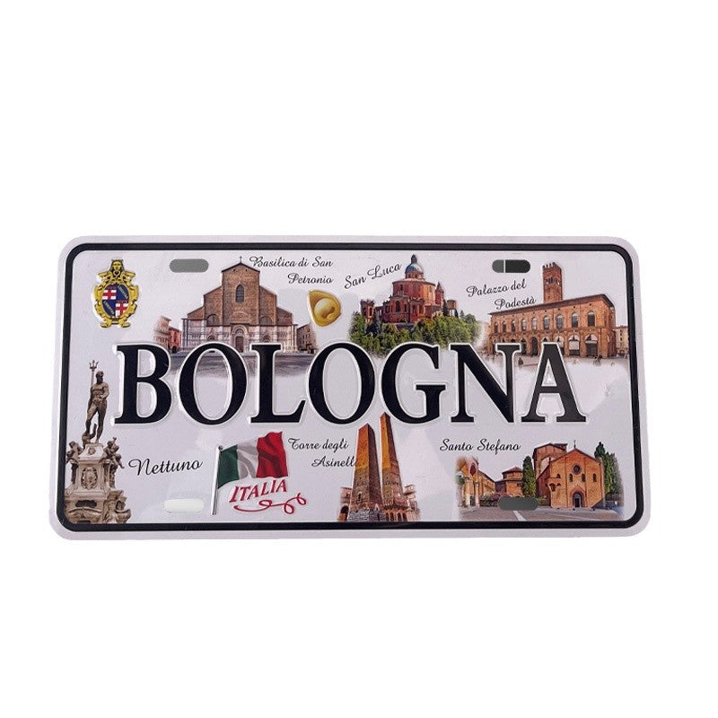 Custom Metal Aluminum License Plate Tag