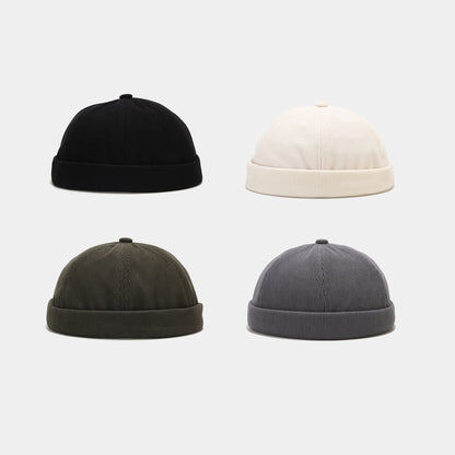 Corduroy Adjustable Dockers Beanie Vacations Cap