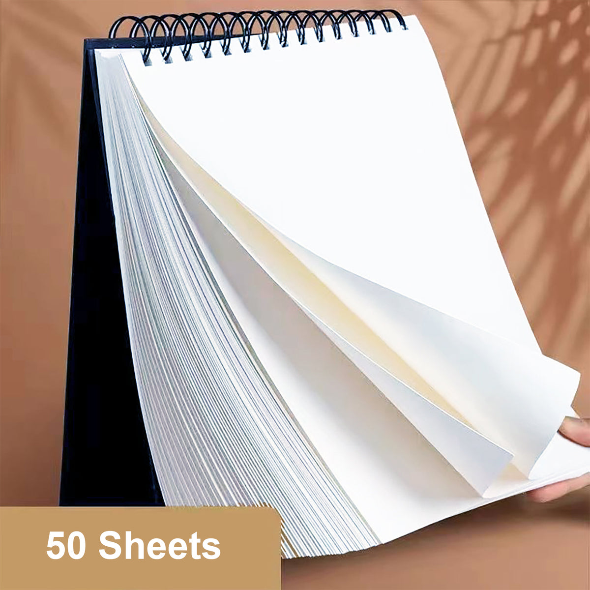8K Sketch Book 60 Sheets Sketch Pad Top Spiral Bound Drawing Book For Kids And Adults