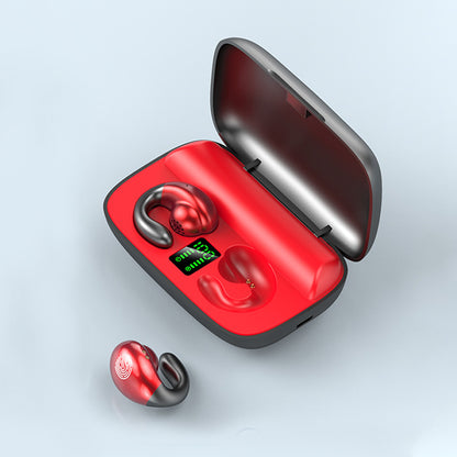 600mAh Mini Wireless Bone Conduction Binaural Earbuds - Touch Version