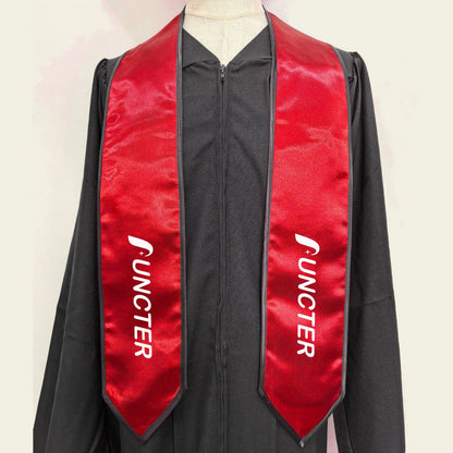 Custom 84"L Unisex Adult Graduation Honor Stole Sash Classic End with Trim