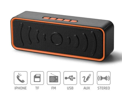 Rectangle Shape Stereo Wireless Speaker